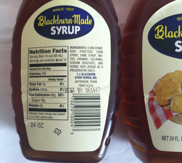 Blackburn-Made Syrup two-24 oz