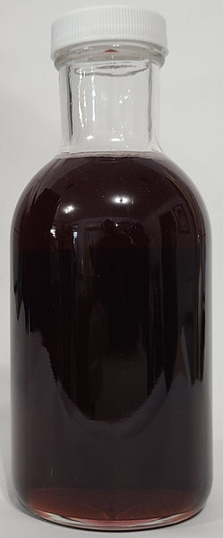 Anthone's Black berry blended Syrup in a 12 Fluid Oz Glass Bottle