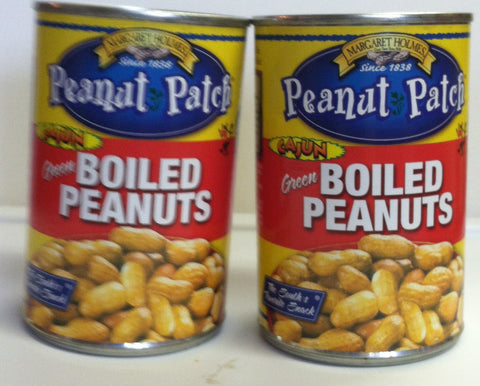 Peanut Patch  Cajun Green Boiled Peanuts and 2-13.5 Fl oz. Cans