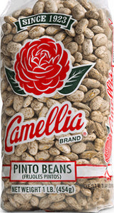 Camellia Pinto  Beans in a one pound package