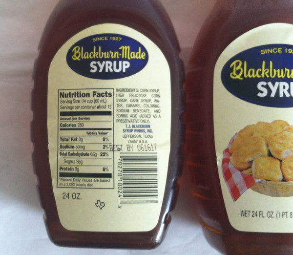 Blackburn-Made Syrup two-24 oz