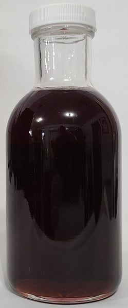 Anthone's Black berry blended Syrup in a 12 Fluid Oz Glass Bottle