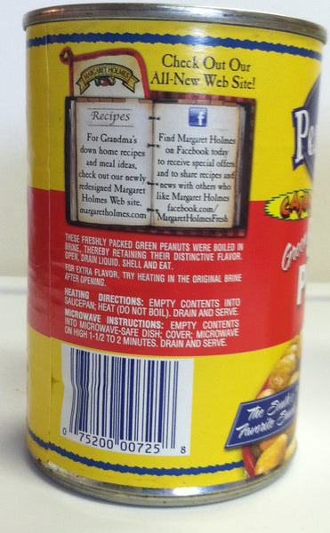 Peanut Patch  Cajun Green Boiled Peanuts and 2-13.5 Fl oz. Cans