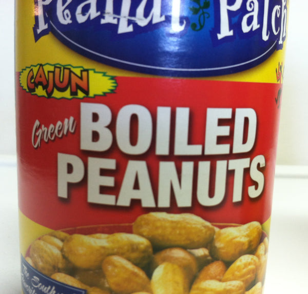 Peanut Patch  Cajun Green Boiled Peanuts and 2-13.5 Fl oz. Cans