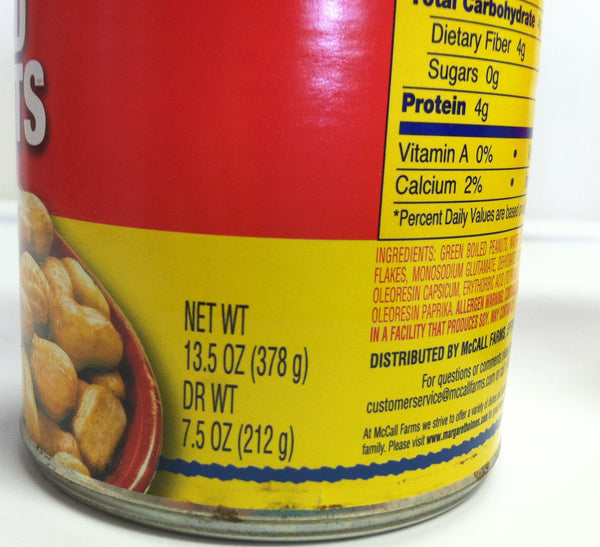 Peanut Patch  Cajun Green Boiled Peanuts and 2-13.5 Fl oz. Cans