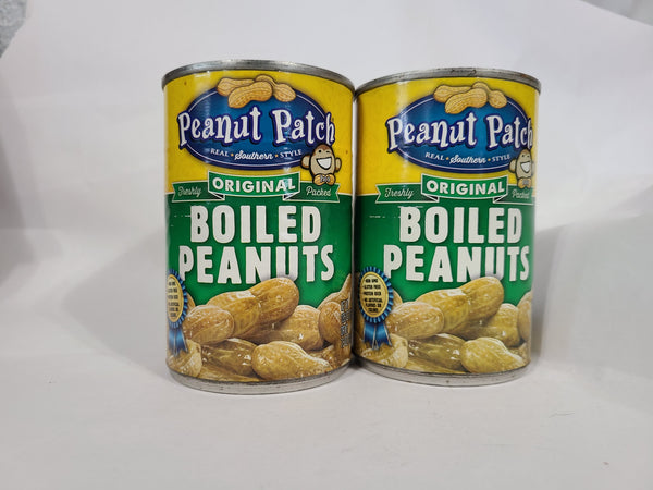 Peanut Patch Regular Green Boiled Peanuts and 2-13.5 Fl oz. Cans