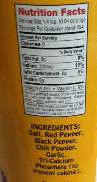 Knock You Out The Door Seasoning 16 oz. No MSG