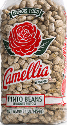 Camellia Pinto  Beans in a one pound package