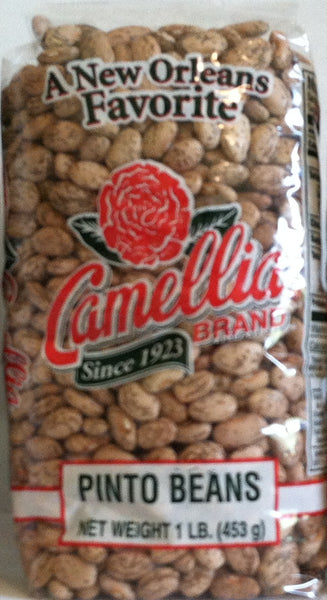 Camellia Pinto  Beans in a one pound package